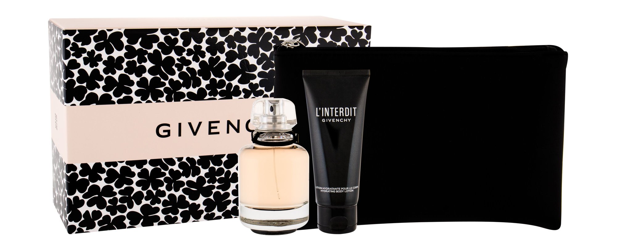 Givenchy L´Interdit 80ml Edp 80 ml + Body Lotion 75 ml Kvepalai Moterims EDP Rinkinys
