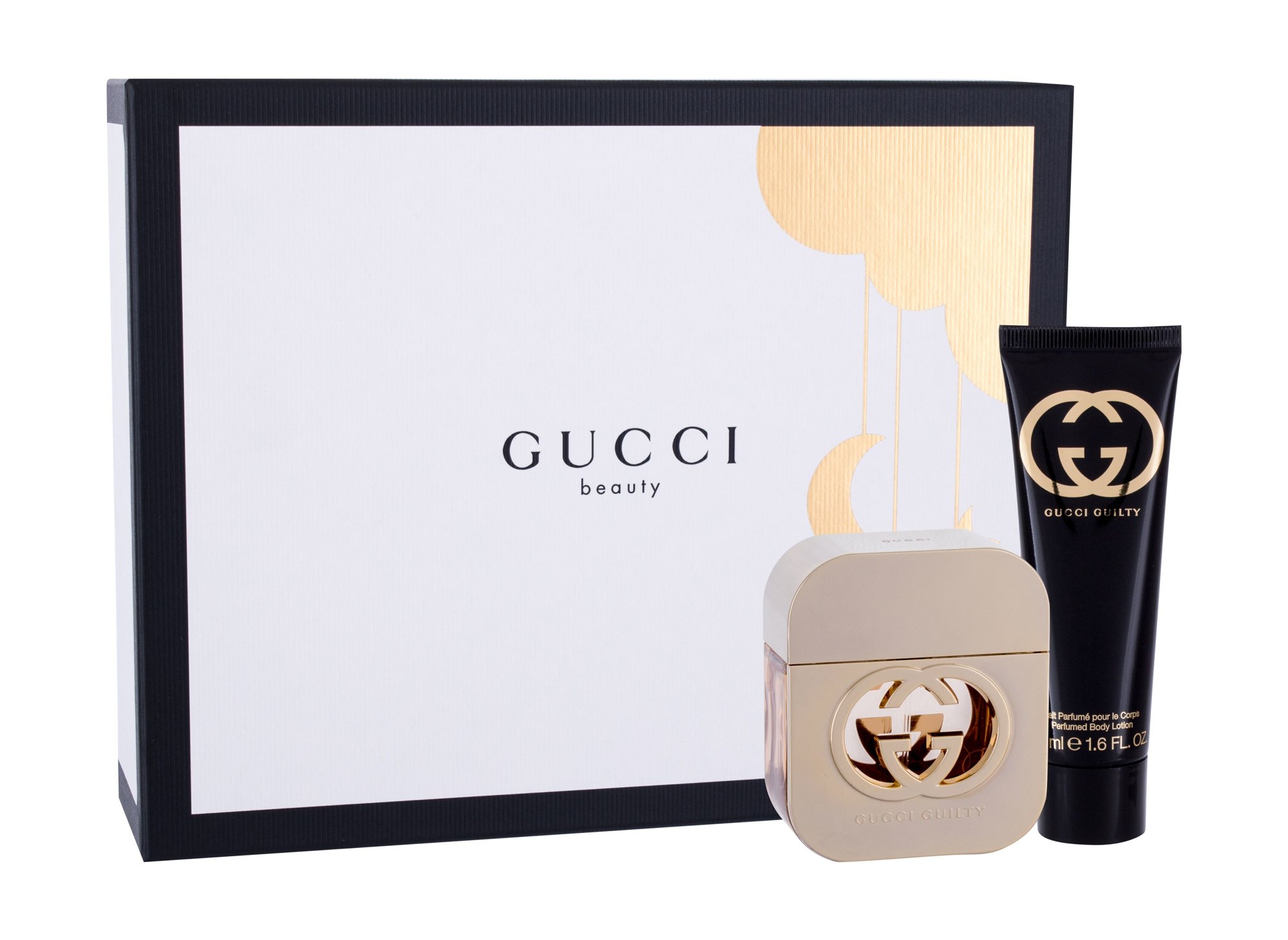 Gucci Gucci Guilty 50ml Edt 50 ml + Body Lotion 50 ml Kvepalai Moterims EDT Rinkinys