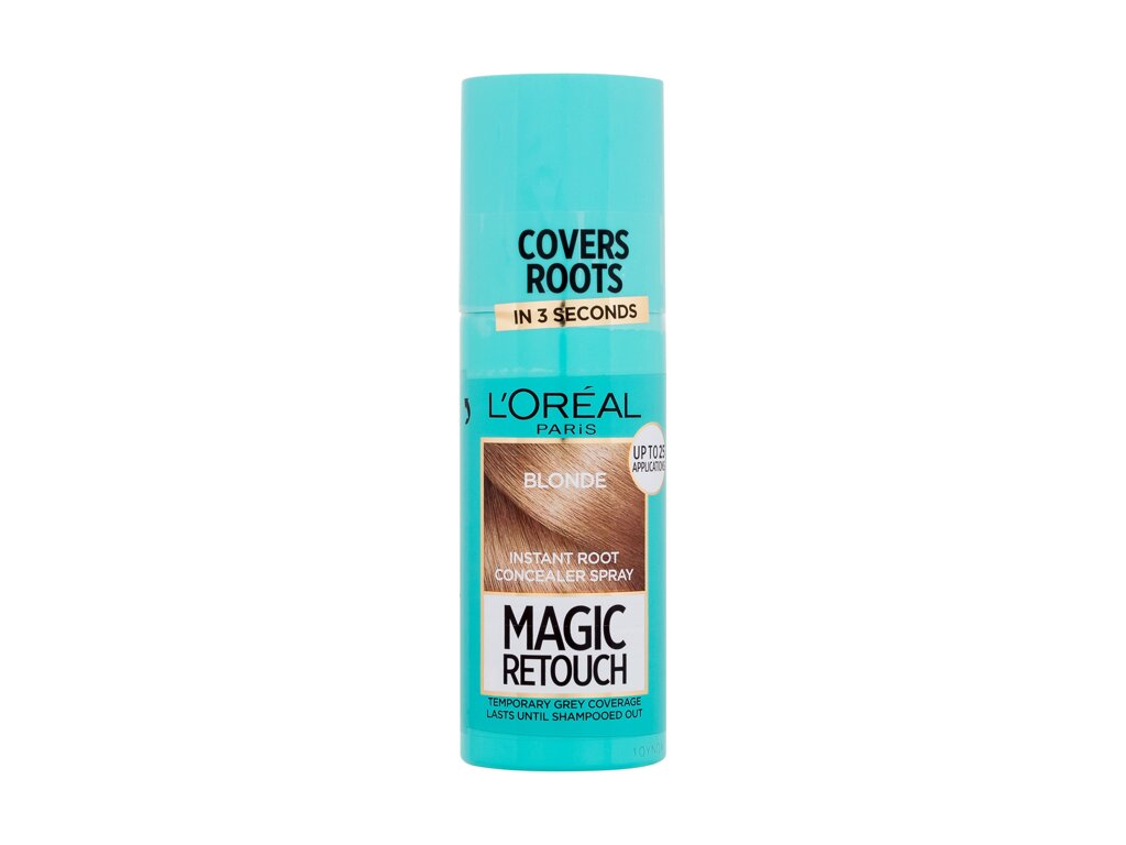 Hair concealer and gray hair re-growth Magic retouch (Instant Root Concealer Spray) 75 ml