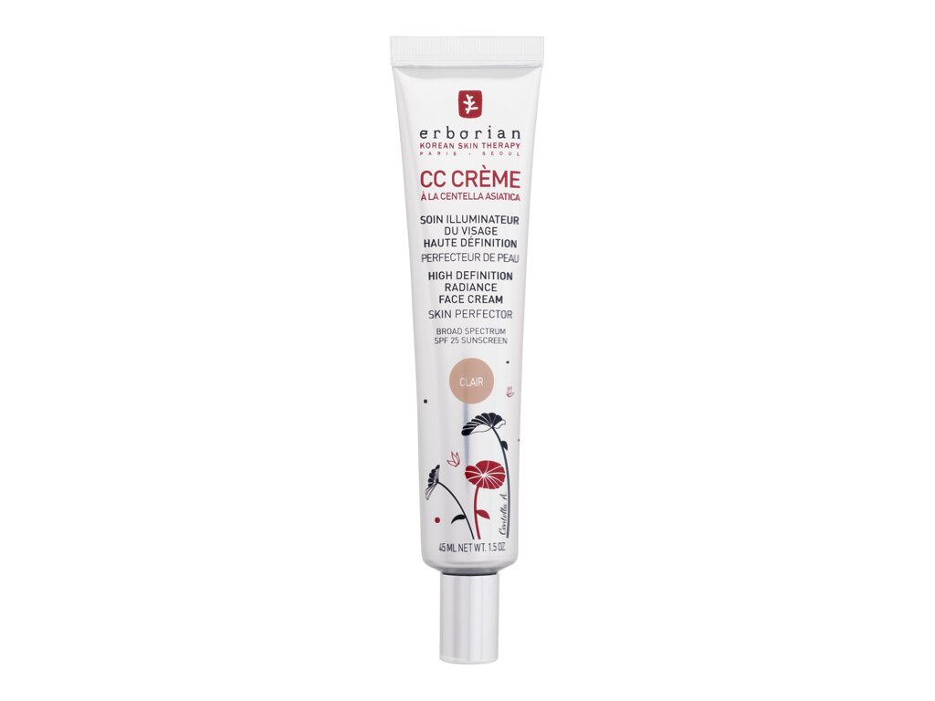 Erborian CC Creme High Definition Radiance Face Cream CC kremas