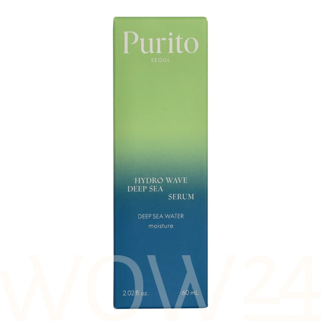 Purito Purito Hydro Wave Deep Sea Serum Drėkinamasis veido kremas Moterims