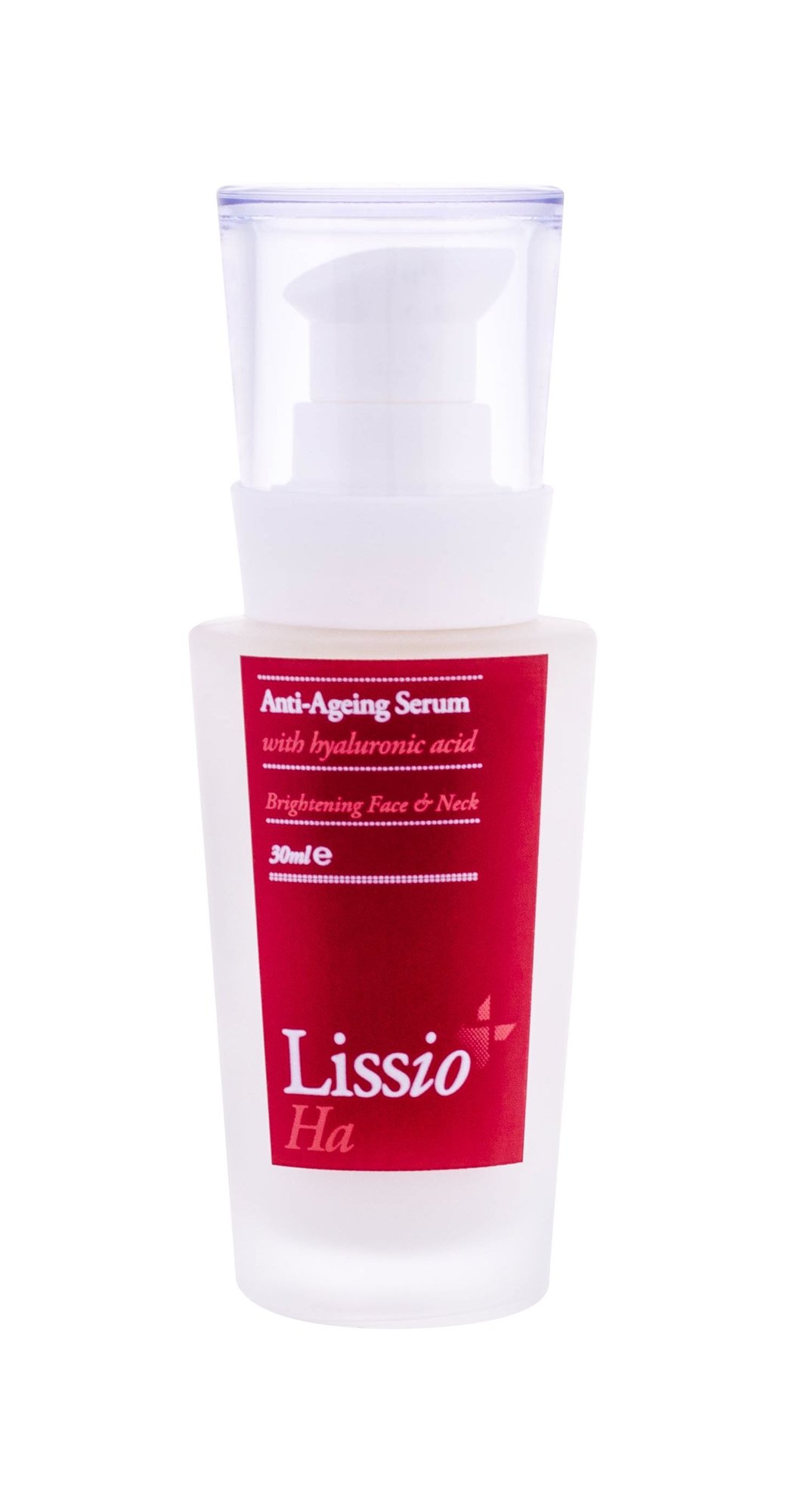 Lissio Ha Anti-Ageing Brightening Face & Neck Veido serumas