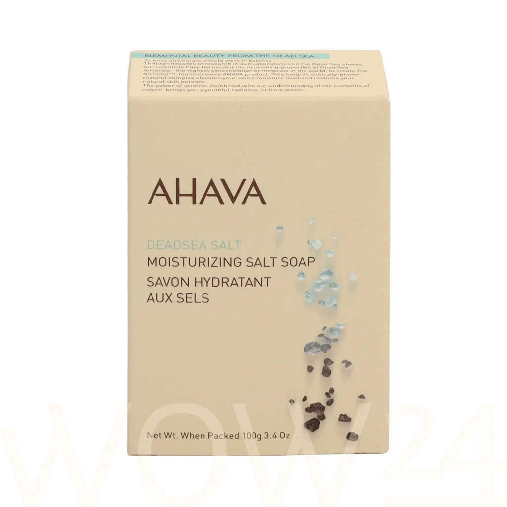 AHAVA Deadsea Salt Moisturizing Salt Soap Kietasis muilas Kietas muilas Moterims