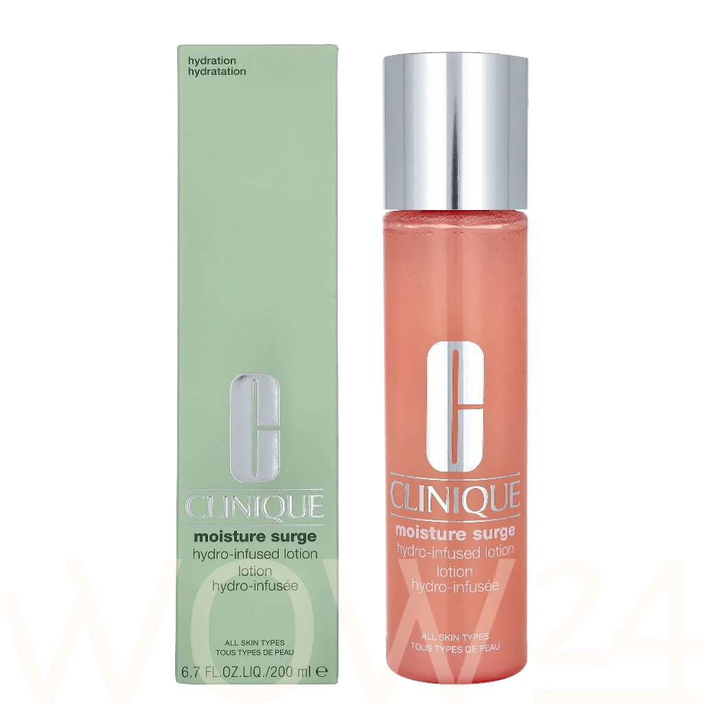 Clinique Clinique Moisture Surge Hydro-Infused Lotion 200 ml natūrali veido odos priežiūros priemonė