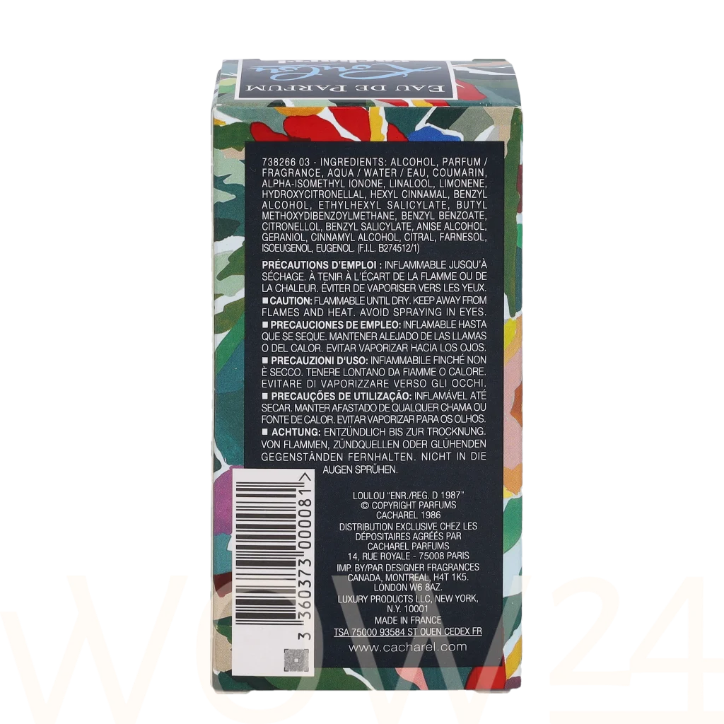 Cacharel Cacharel Lou Lou Edp Spray 50 ml kvepalai Moterims EDP