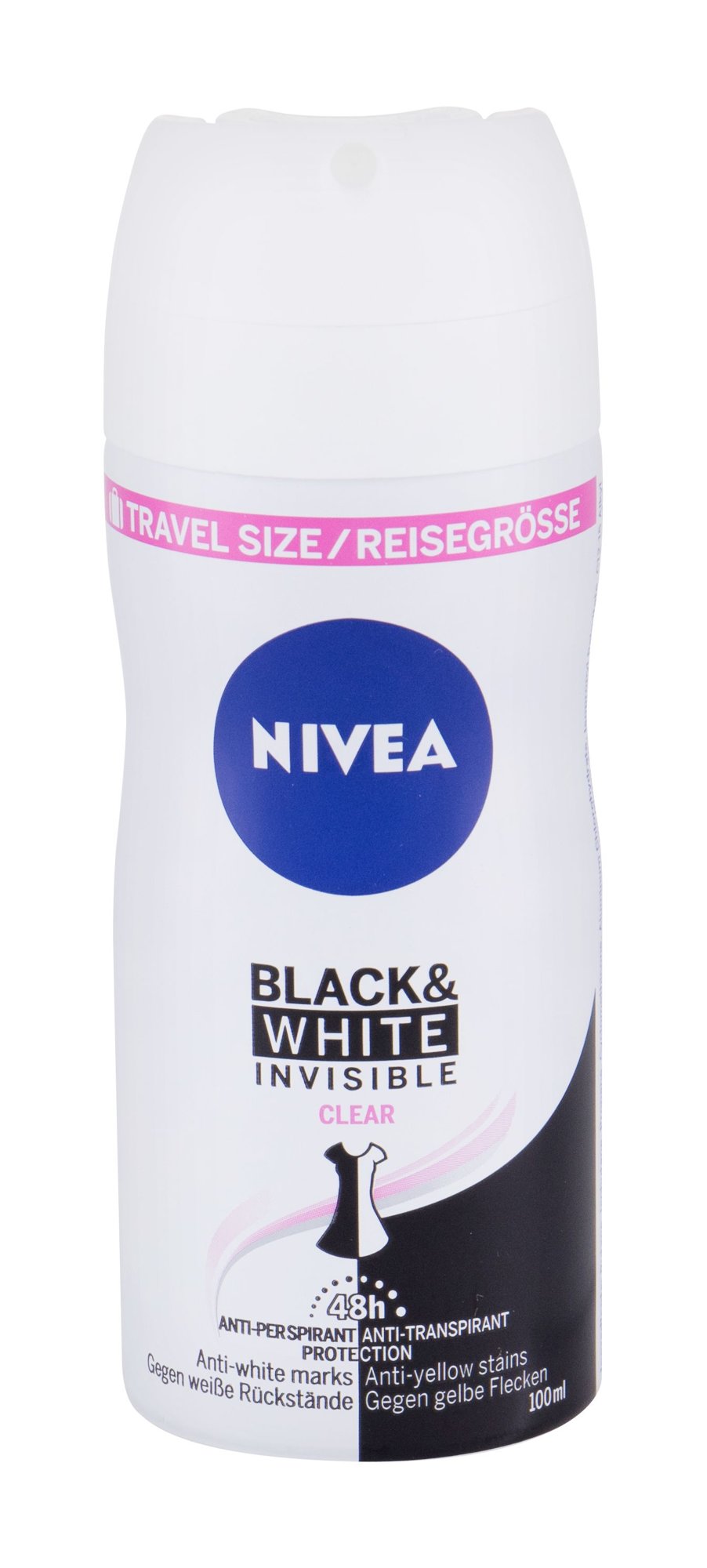 Nivea Invisible For Black & White Clear antipersperantas
