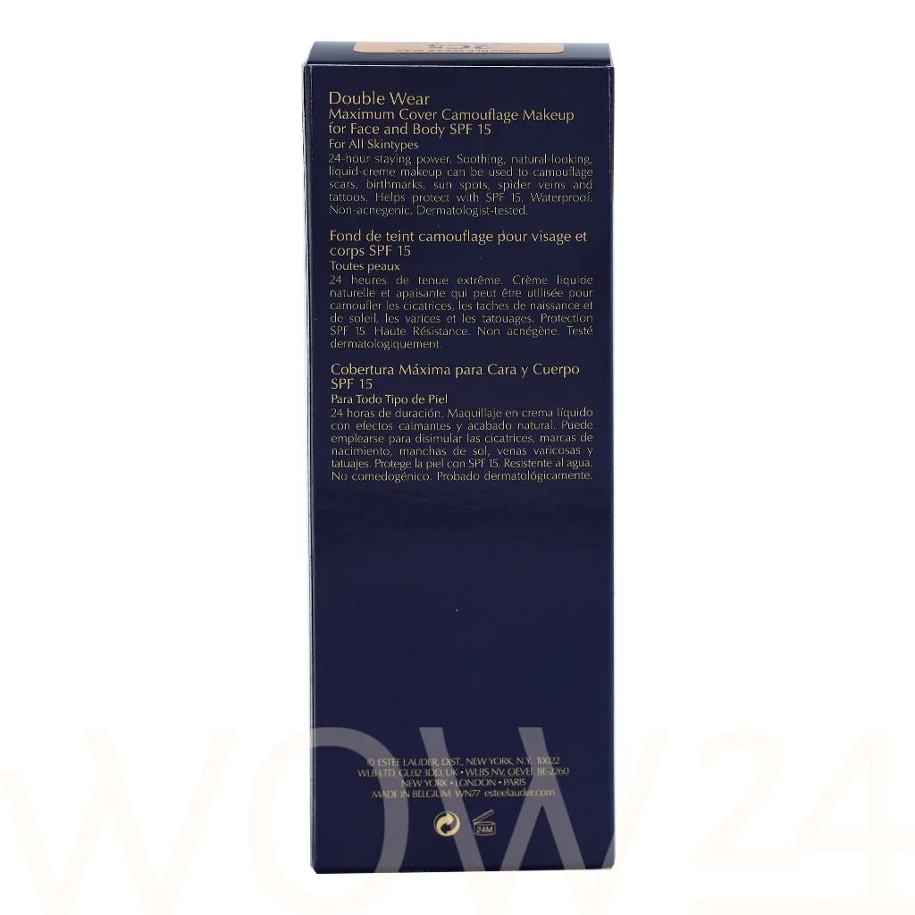 Este&eacute; Lauder E.Lauder Double Wear Max Cover Makeup Face & Body SPF15 30 ml Moterims Kosmetika