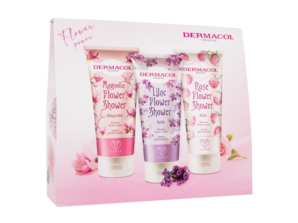 Gift set of shower creams