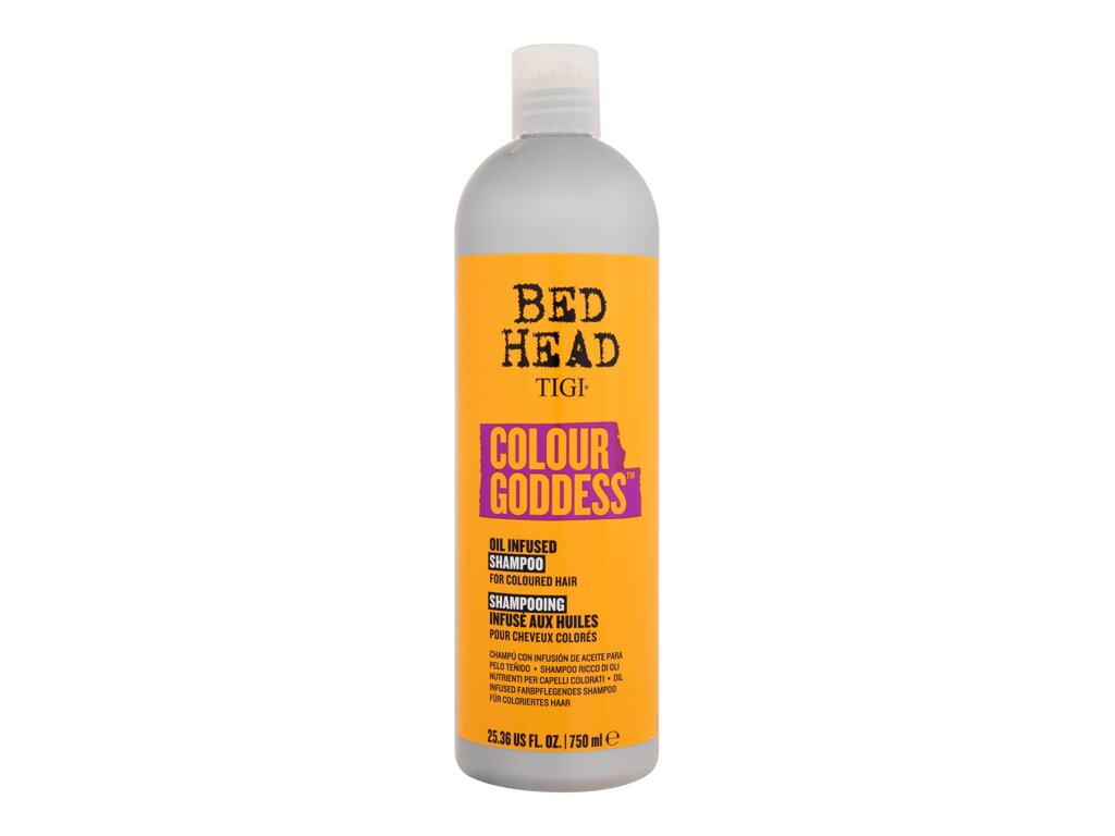 Tigi Bed Head Colour Goddess Oil Infused Shampoo Plaukų &scaron;ampūnas Moterims