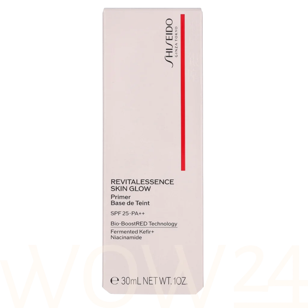 Shiseido Revitalessence Skin Glow Primer Makiažo bazė Moterims