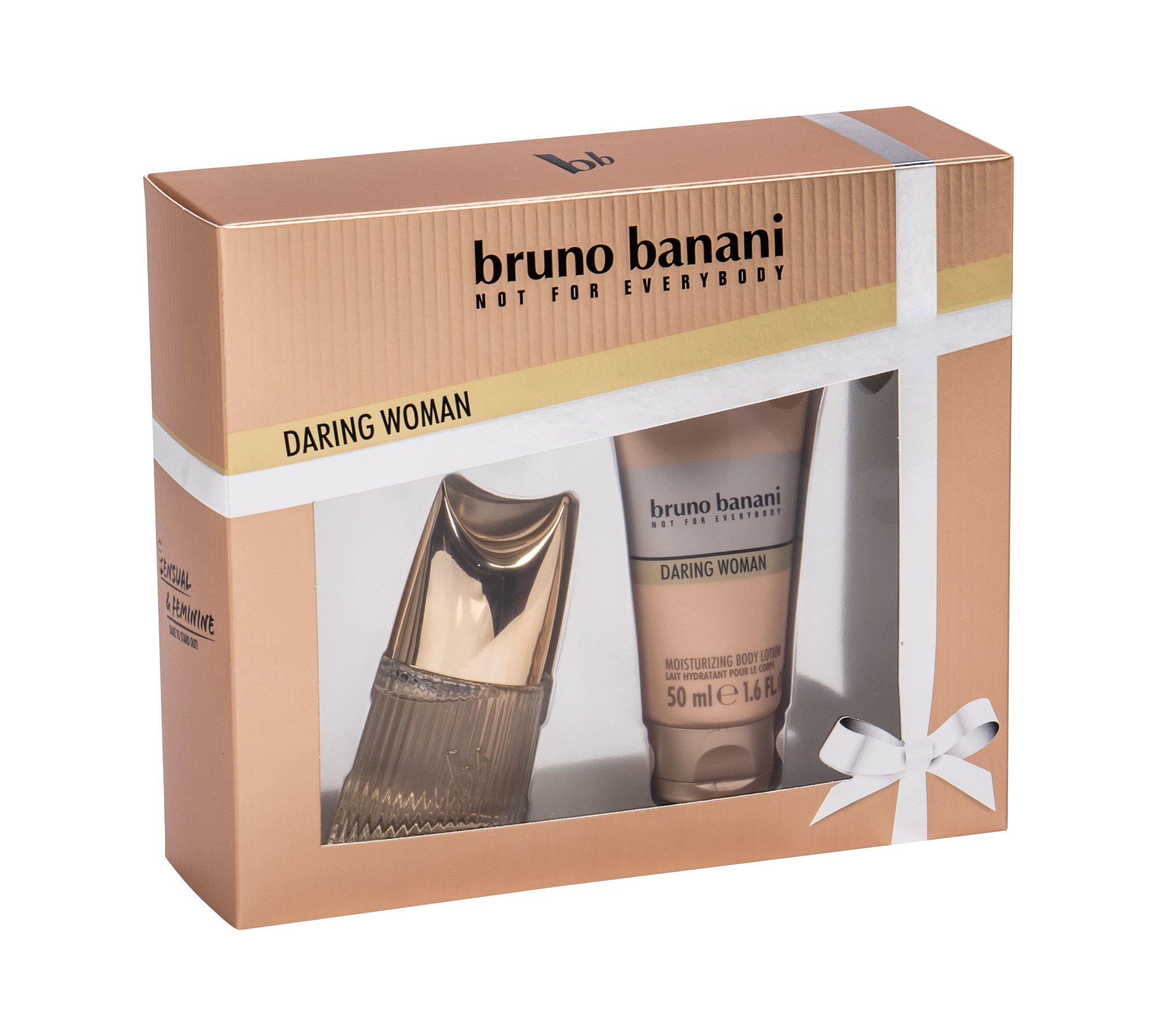 Bruno Banani Daring Woman 20ml Edt 20 ml + Body Lotion 50 ml Kvepalai Moterims EDT Rinkinys (Pažeista pakuotė)