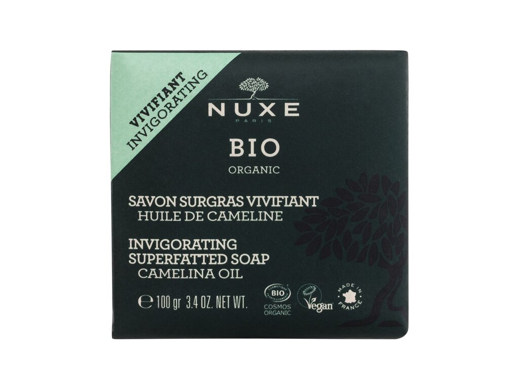 Nuxe Bio Organic Invigorating Superfatted Soap muilas