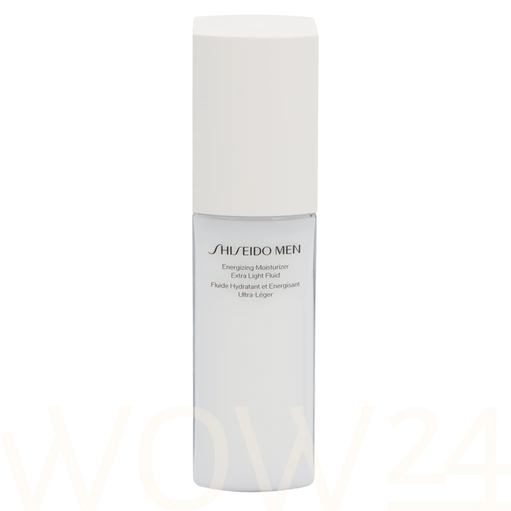 Shiseido Shiseido Men Energizing Moisturizer Extra Light Fluid 100 ml natūrali veido odos priežiūros priemonė
