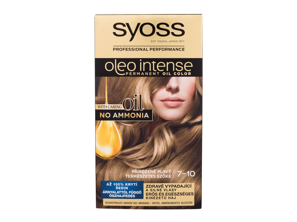 Syoss Oleo Intense Permanent Oil Color moteriška plaukų priemonė