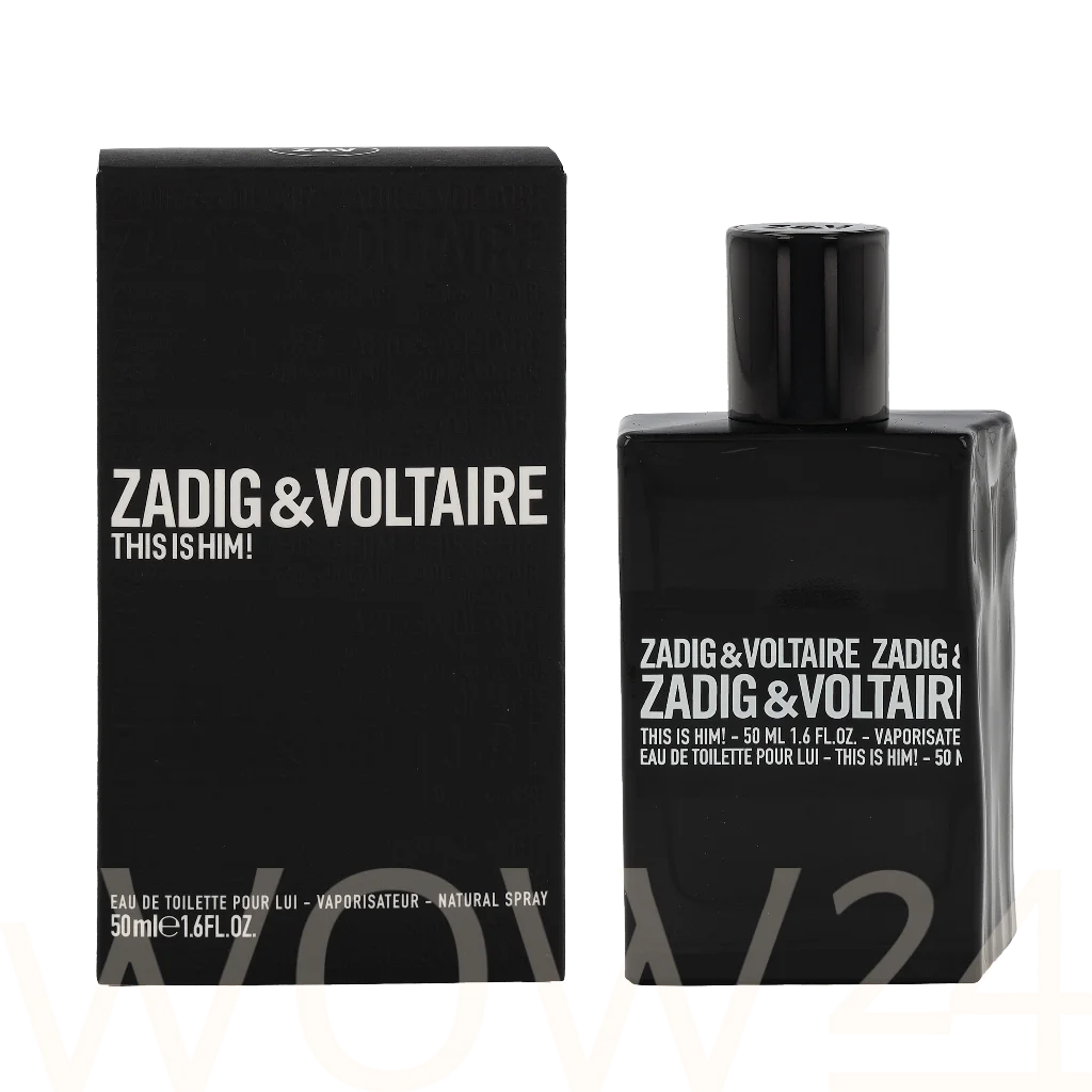 Zadig & Voltaire Zadig & Voltaire This Is Him! Edt Spray 50 ml NI&Scaron;INIAI kvepalai Vyrams EDT