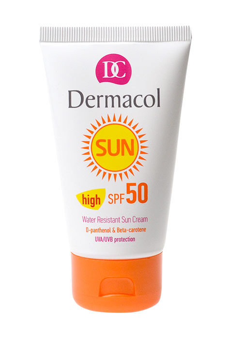 Dermacol Sun WR Sun Cream SPF50 veido apsauga