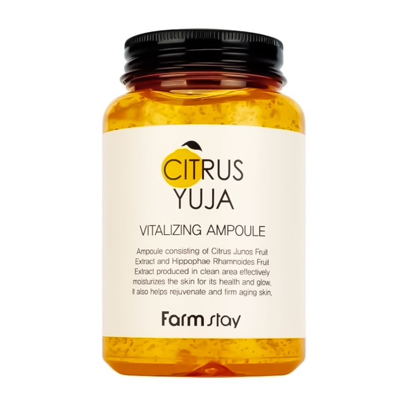 Farmstay FarmStay Citrus Yuja Vitalizing Ampoule 250 ml Veido serumas