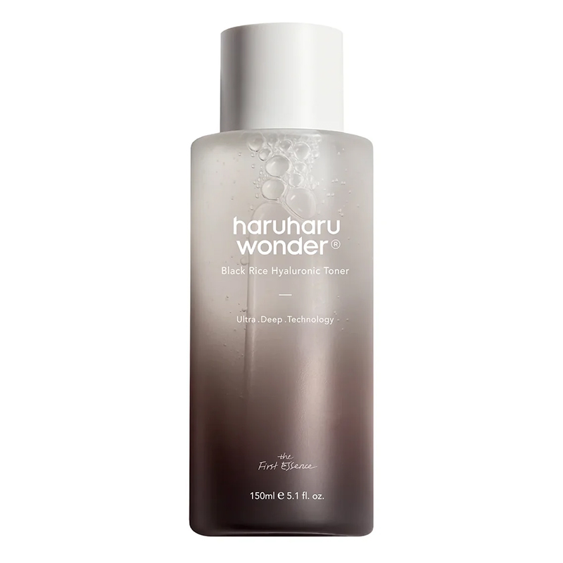 Haruharu Wonder Haruharu Wonder Black Rice Hyaluronic Toner 150 ml valomasis vanduo veidui
