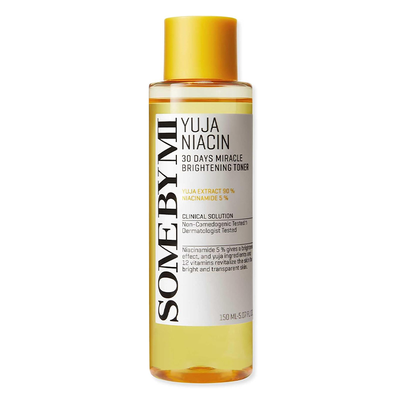 Some By Mi SomeByMi Yuja Niacin 30 Days Miracle Brightening Toner, 150 ml valomasis vanduo veidui