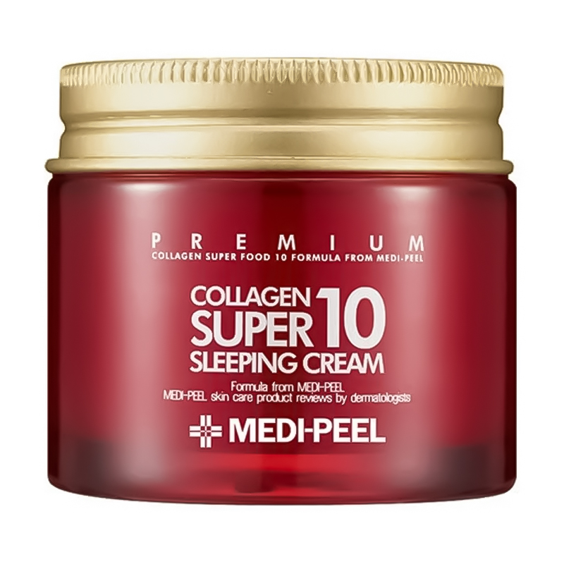 Medi-Peel MEDI-PEEL Collagen Super10 Sleeping Cream 70 ml Unisex Korean cosmetic