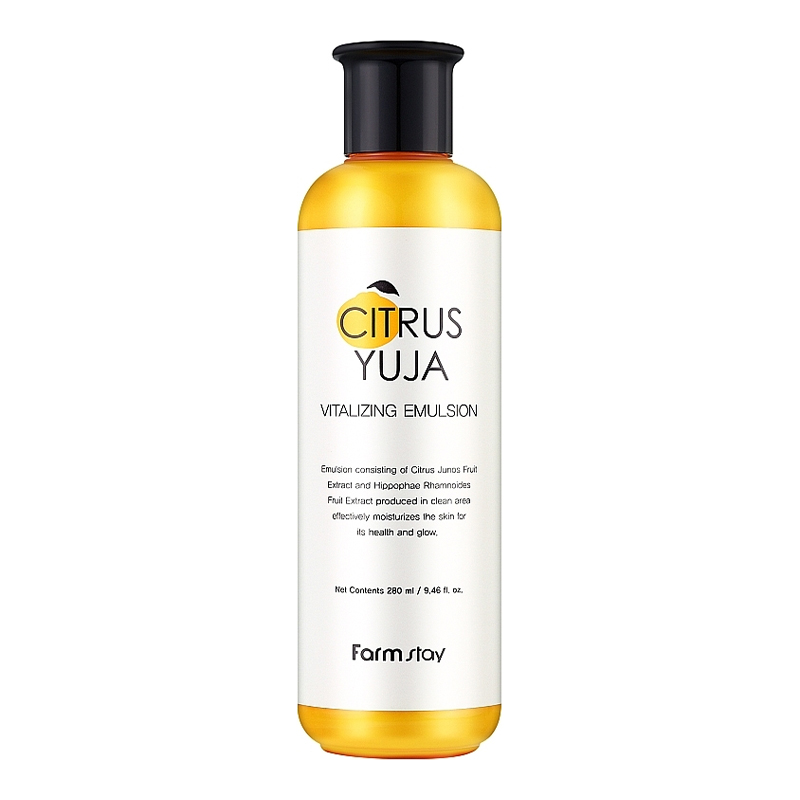 Farmstay FarmStay Citrus Yuja Vitalizing Emulsion 280 ml Veido serumas