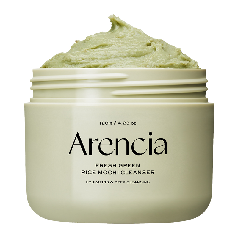 Arencia Fresh Green Rice Mochi Cleanser, Valomoji veido kaukė Unisex