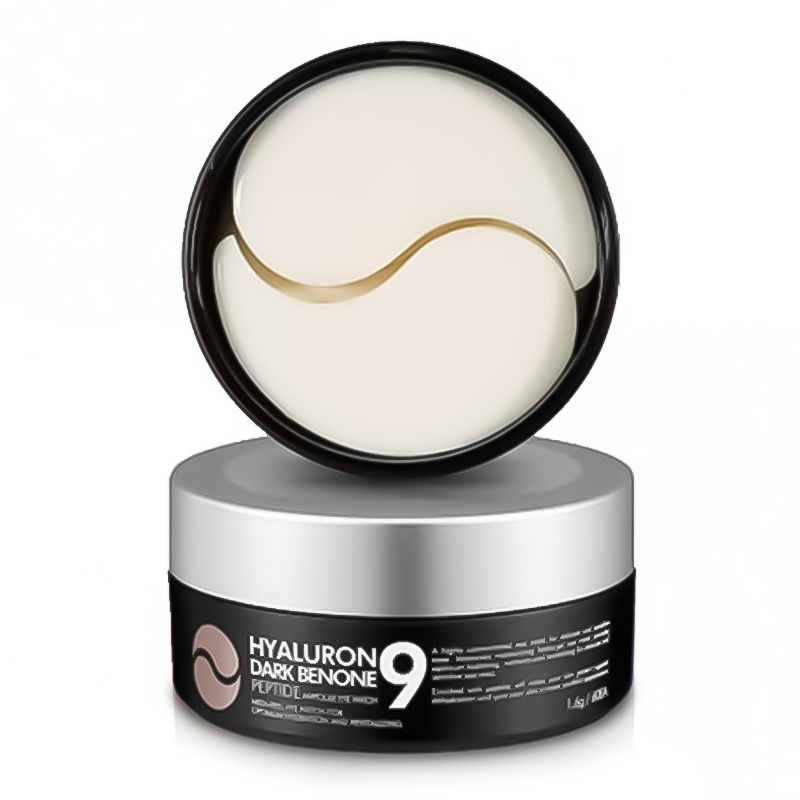 Medi-Peel MEDI-PEEL Hyaluron Dark Benone Peptide 9 Ampoule Eye Patch 60 pcs paakių kaukė