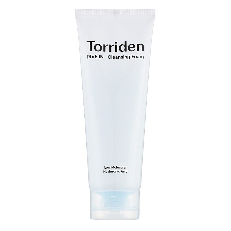 Torriden Dive In Low Molecular Hyaluronic Acid Cleansing Foam Valymo putos Dekoratyvinė kosmetika Unisex