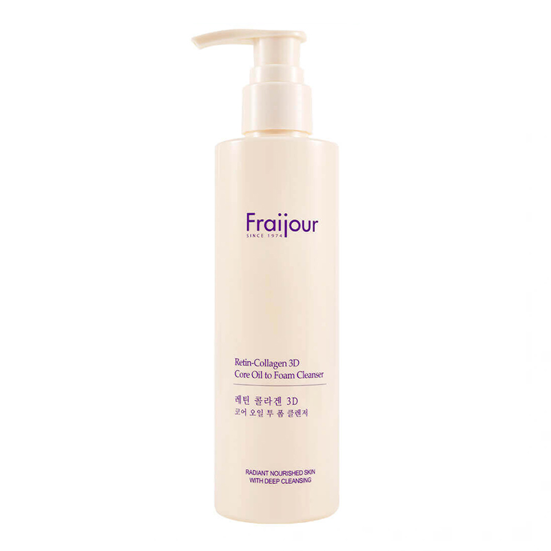Fraijour Fraijour Retin-Collagen 3D Core Oil to Foam Cleanser 210 ml veido aliejus