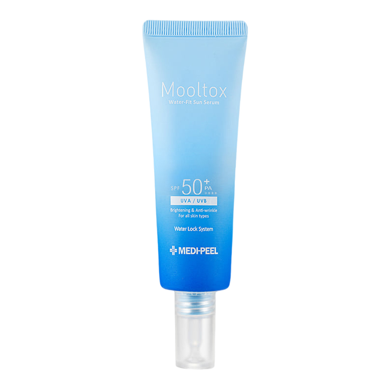 Medi-Peel MEDI-PEEL Aqua Mooltox Water-Fit Sun Serum SPF 50+ 50 ml Unisex Korean cosmetic