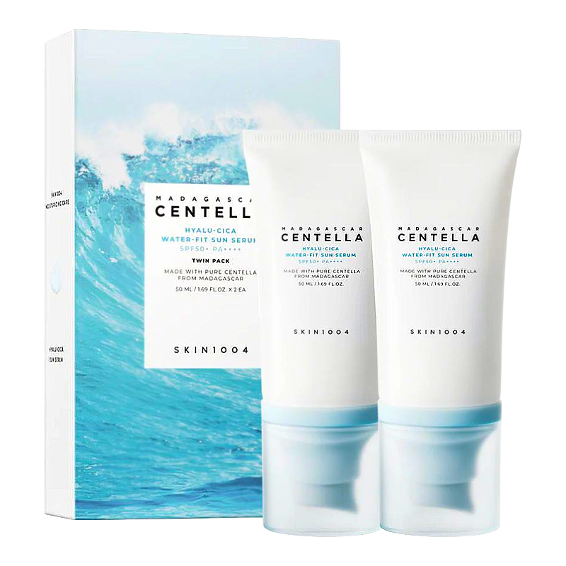 SKIN1004 Hyalu-Cica Water-Fit Sun Serum Apsauginė priemonė nuo saulės Moterims