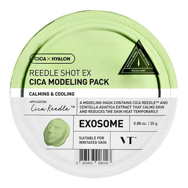 Vt cosmetics Reedle Shot EX Cica Modeling Pack Veido kaukė Unisex