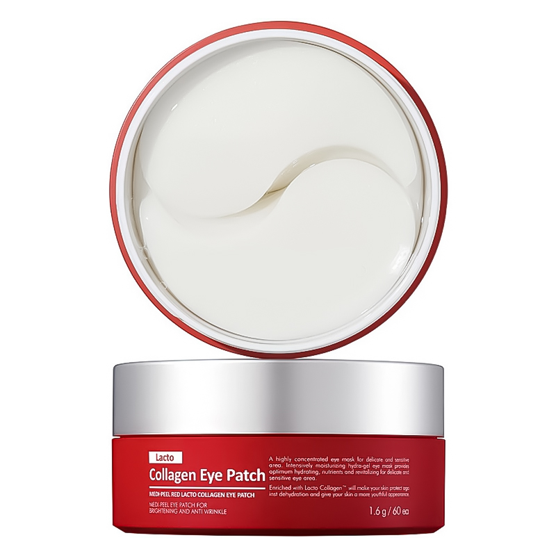 Medi-Peel MEDI-PEEL Red Lacto Collagen Eye Patch 60 pcs paakių kaukė