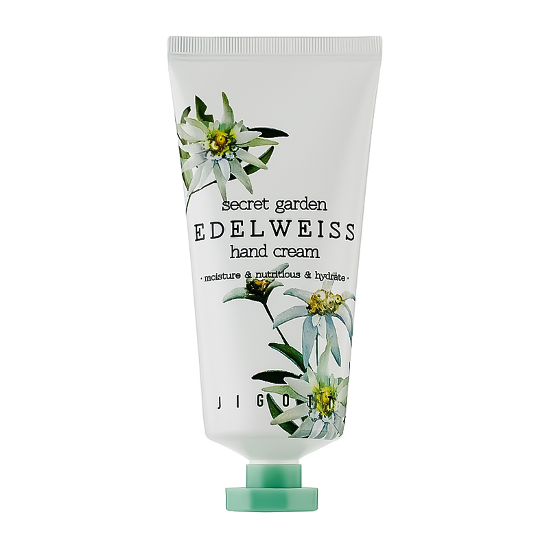 Jigott Jigott Secret Garden Edelweiss Hand Cream 100 ml rankų kremas