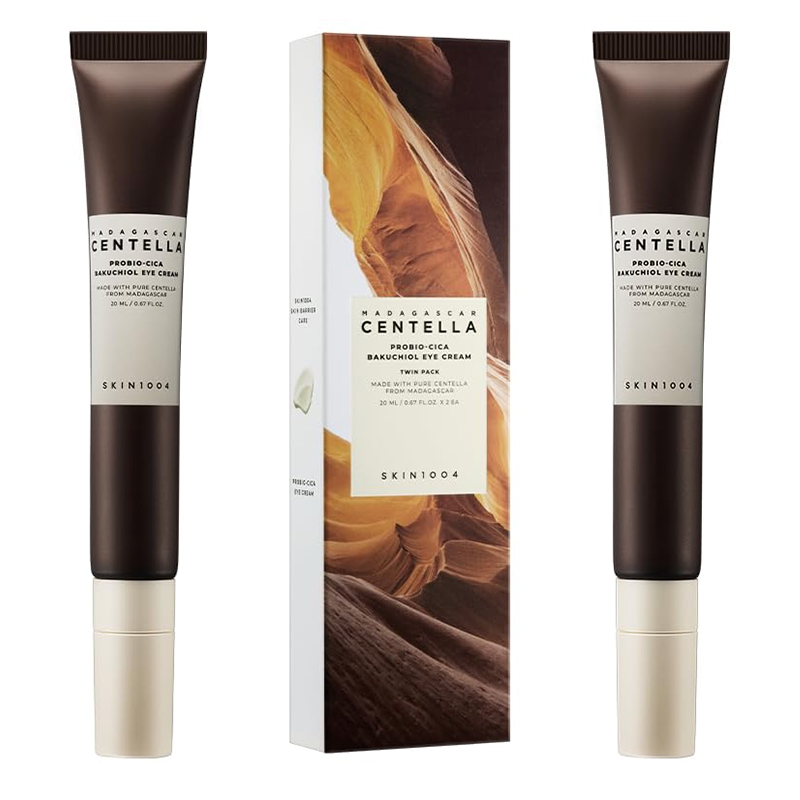 SKIN1004 SKIN1004 Madagascar Centella Probio-Cica Bakuchiol Eye Cream Twin Pack 20 ml*2 paakių kremas