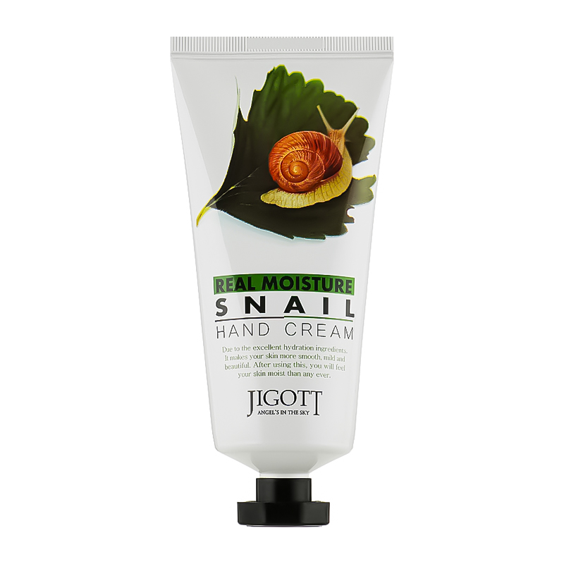 Jigott Jigott Real Moisture Snail Hand Cream 100 ml rankų kremas