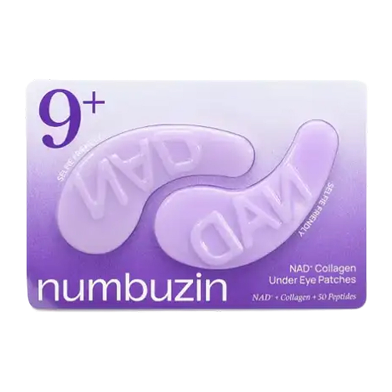 Numbuzin NUMBUZIN No.9 NAD+ Collagen Under Eye Patches 1 pcs paakių kaukė
