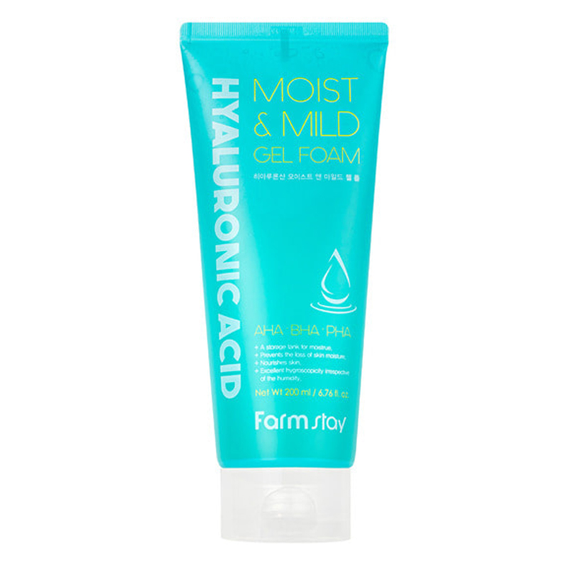 Farmstay FarmStay Hyaluronic Acid Moist & Mild Gel Foam 200 ml