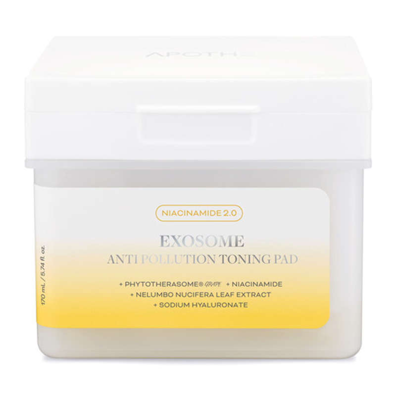 Apothe Exosome Anti-Pollution Toning Pad Veido prausiklis Unisex