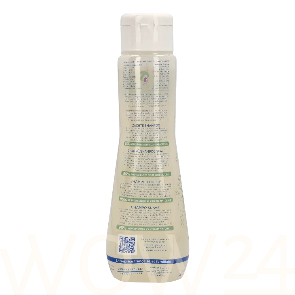 Mustela Mustela Gentle Shampoo 200 ml &scaron;ampūnas