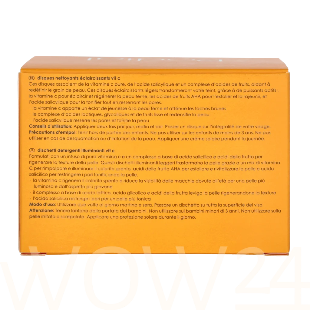 Rodial Rodial Vit C Brightening Cleansing Pads 50 piece drėgnos servetėlės