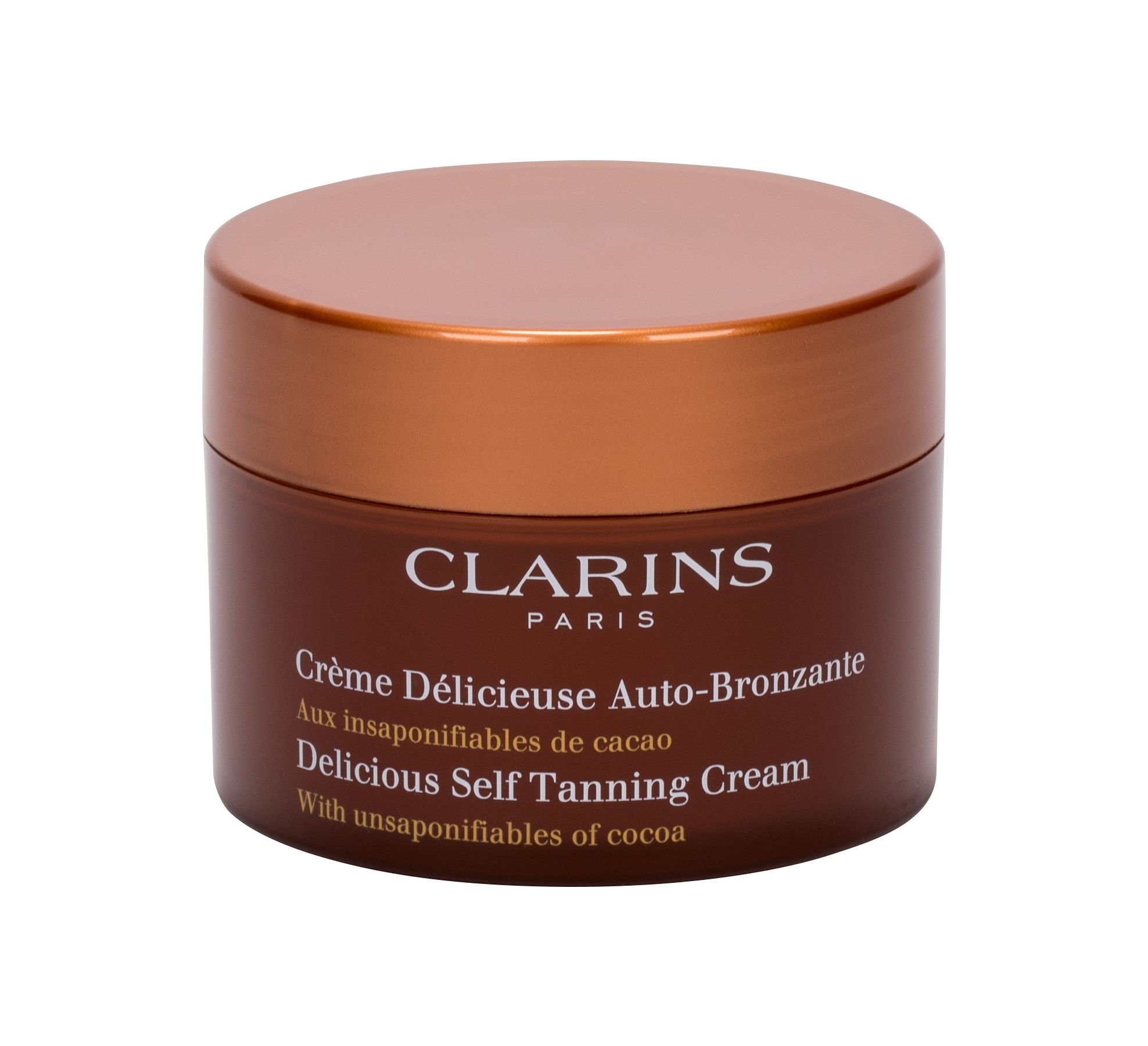 Clarins Radiance-Plus Delicious Self Tanning savaiminio įdegio kremas