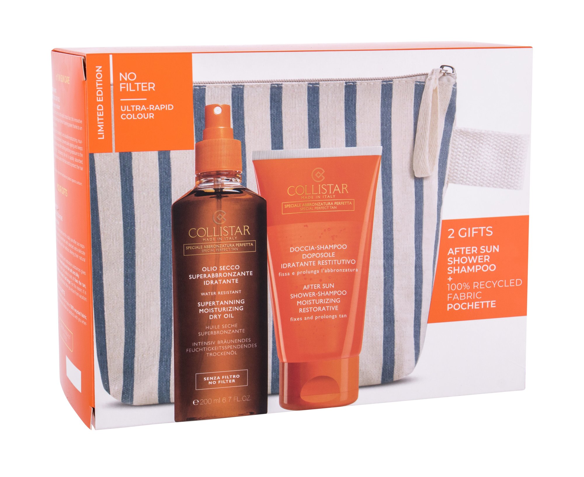 Collistar Special Perfect Tan Supertanning Moisturizing Dry Oil Kūno losjonas nuo saulės 200 ml Damaged box Set