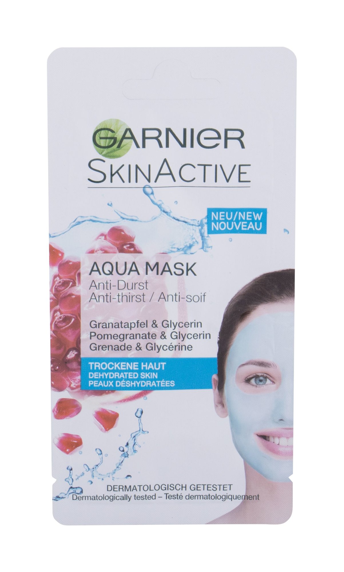 Garnier SkinActive Aqua Veido kaukė