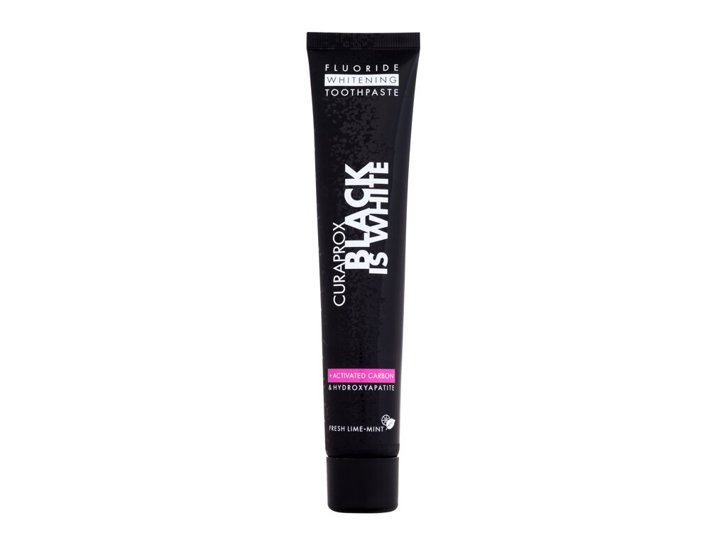 Curaprox Black Is White 90ml dantų pasta Curaprox Black Is White 90ml dantų pasta