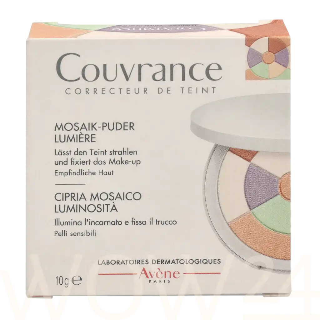 Avene Avene Couvrance Illuminating Mosaic Powder 10 g natūrali veido odos priežiūros priemonė