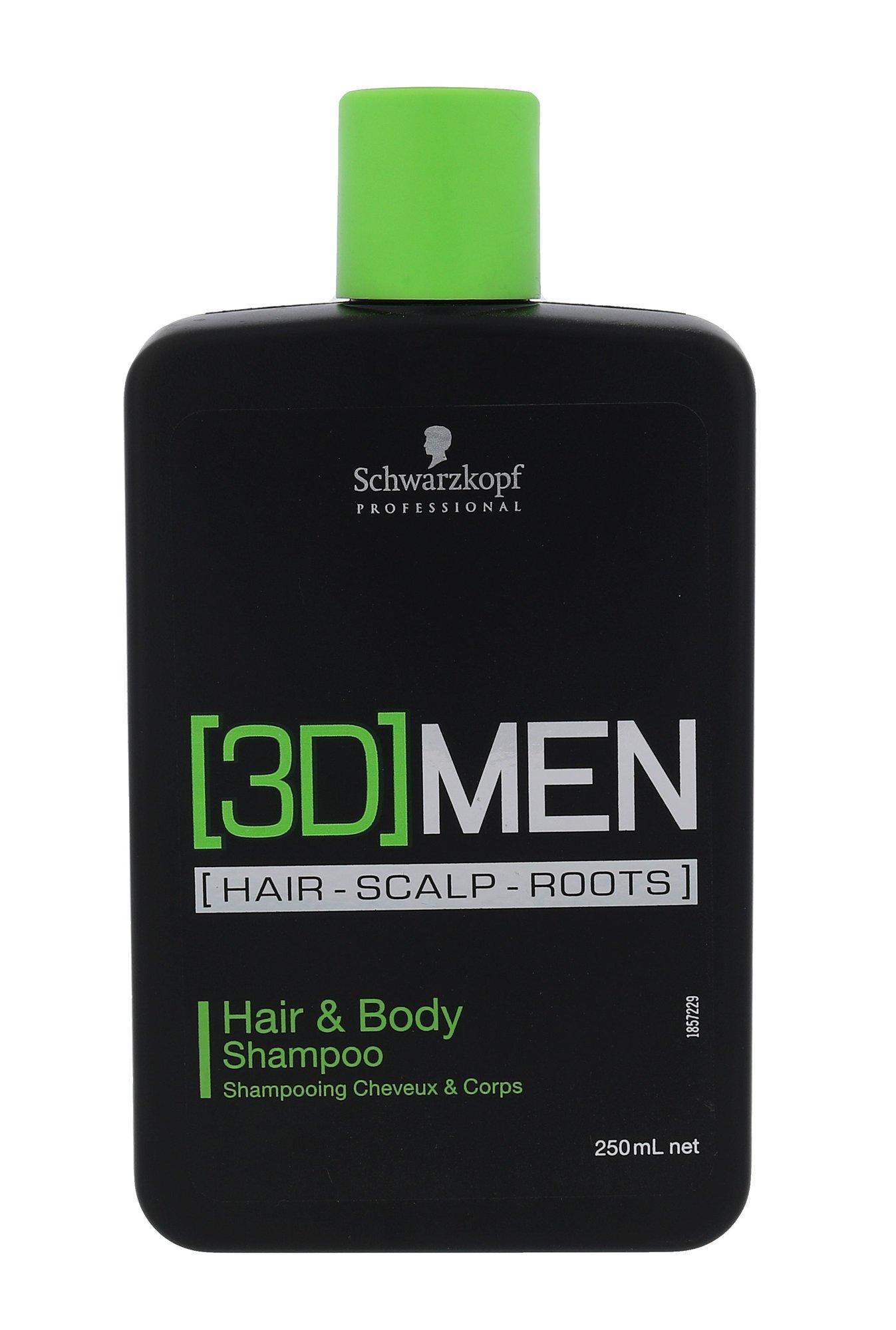 Schwarzkopf  3DMEN Hair & Body 250ml šampūnas