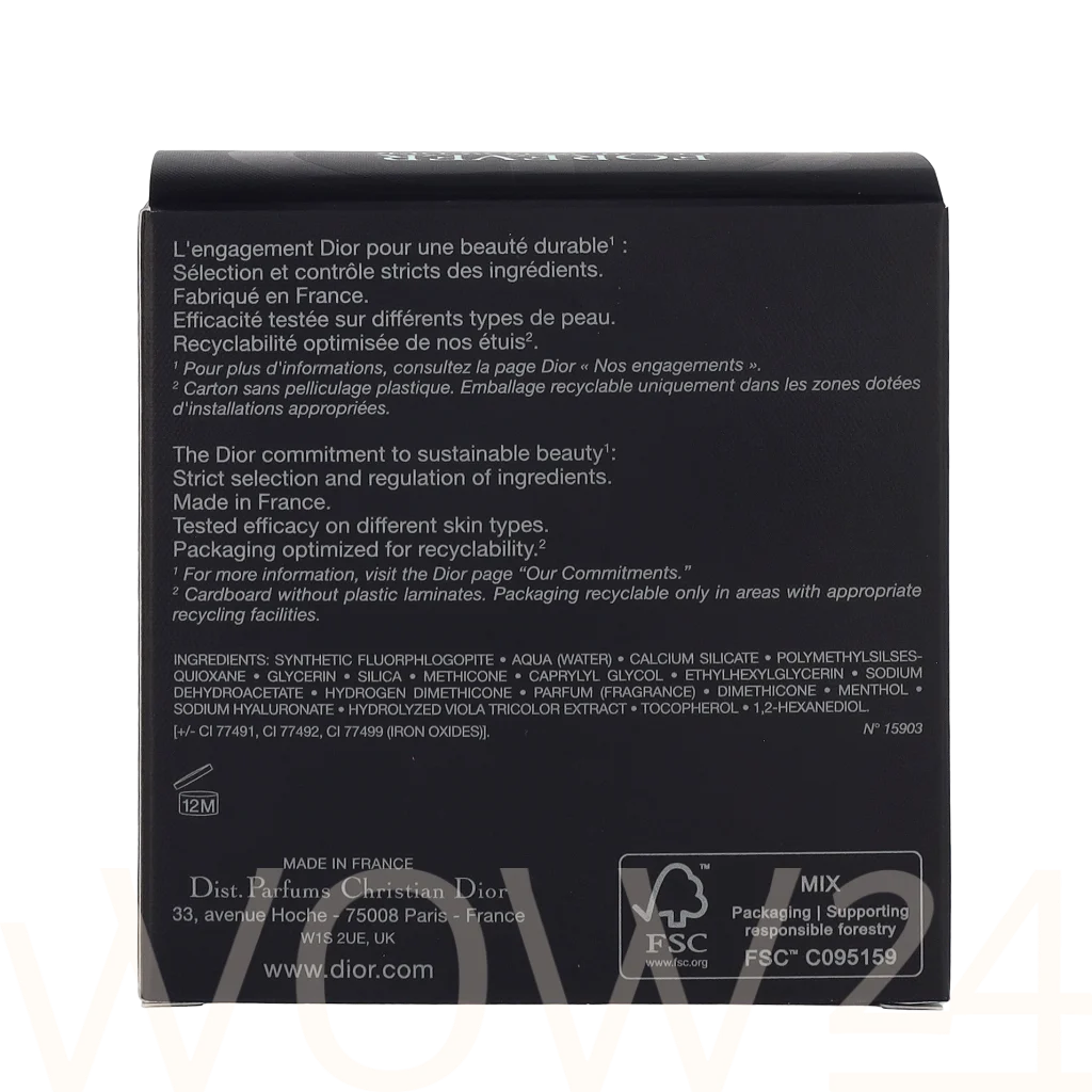 Christian Dior Dior Forever Cushion Powder Loose Powder 10 g sausa pudra