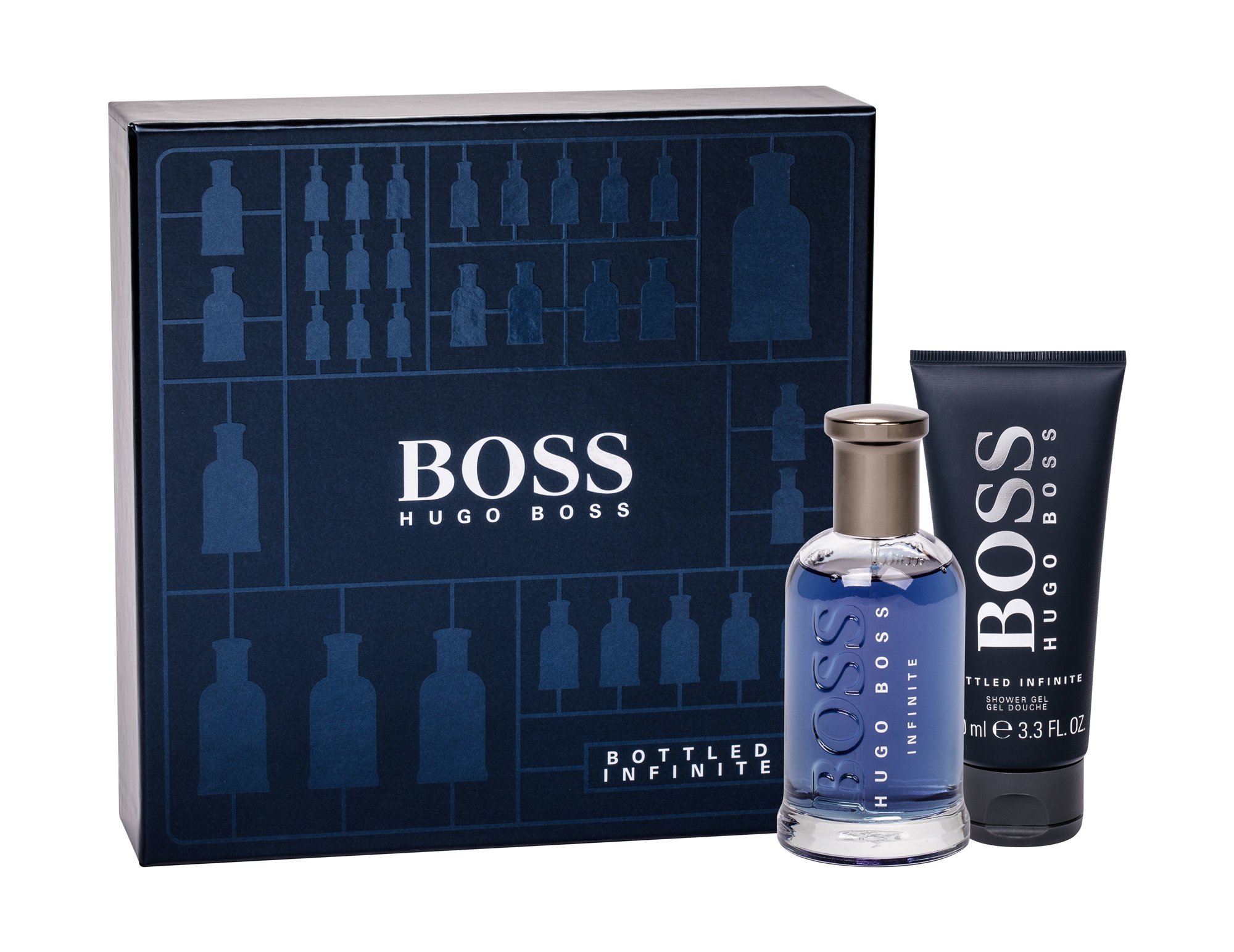 Hugo Boss Boss Bottled Infinite 100ml Edp 100 ml + Shower Gel 100 ml Kvepalai Vyrams EDP Rinkinys