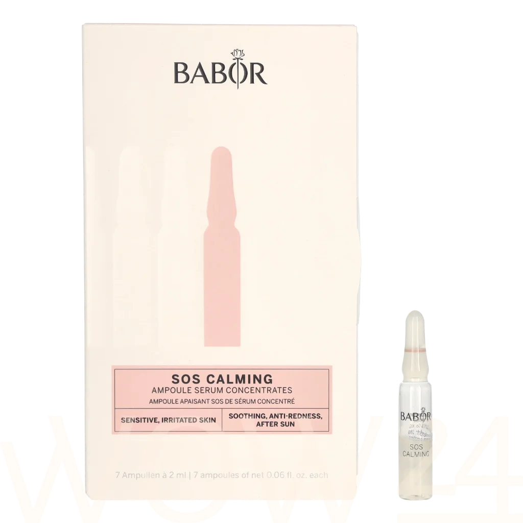Babor Babor SOS Calming Ampoule Concentrates 14 ml Veido serumas